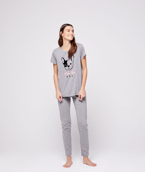 Camiseta i am fun antracita.