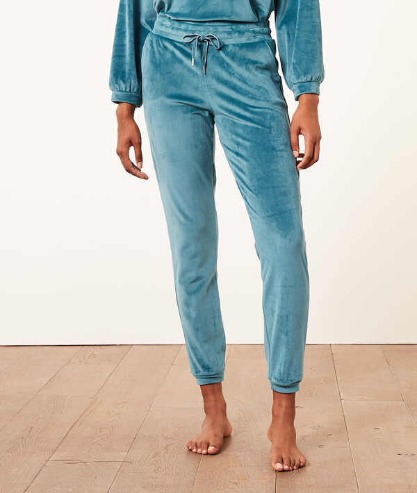 Pantalón jogger de terciopelo Pantalón jogger de terciopelo;${refinementColor}