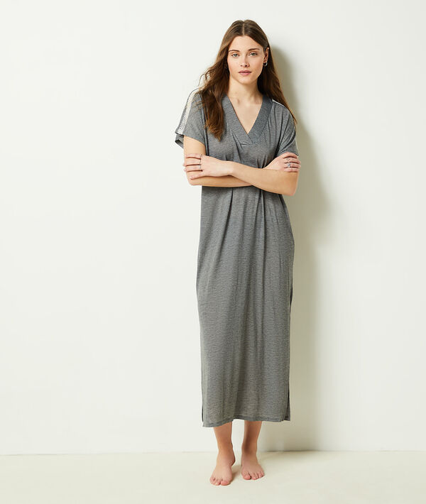 Chemise de nuit longue Chemise de nuit longue;${refinementColor}