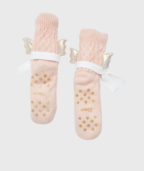 Calcetines tricotados con forro Calcetines tricotados con forro