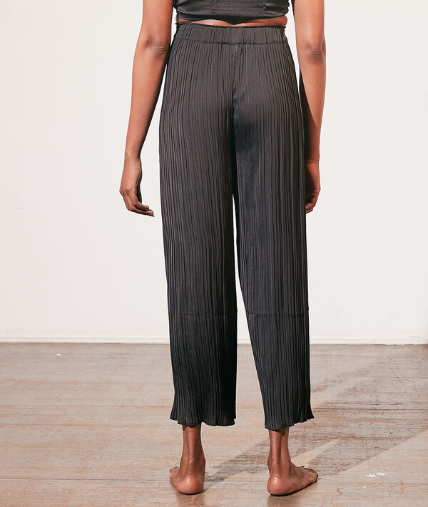 Pantalón pijama plisado Pantalón pijama plisado;${refinementColor}