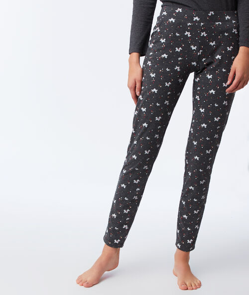 Pijama 3 piezas motivos navideños rojo.
