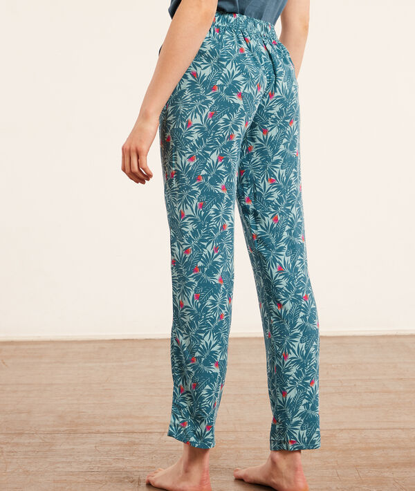 Pantalón estampado tropical Pantalón estampado tropical;${refinementColor}