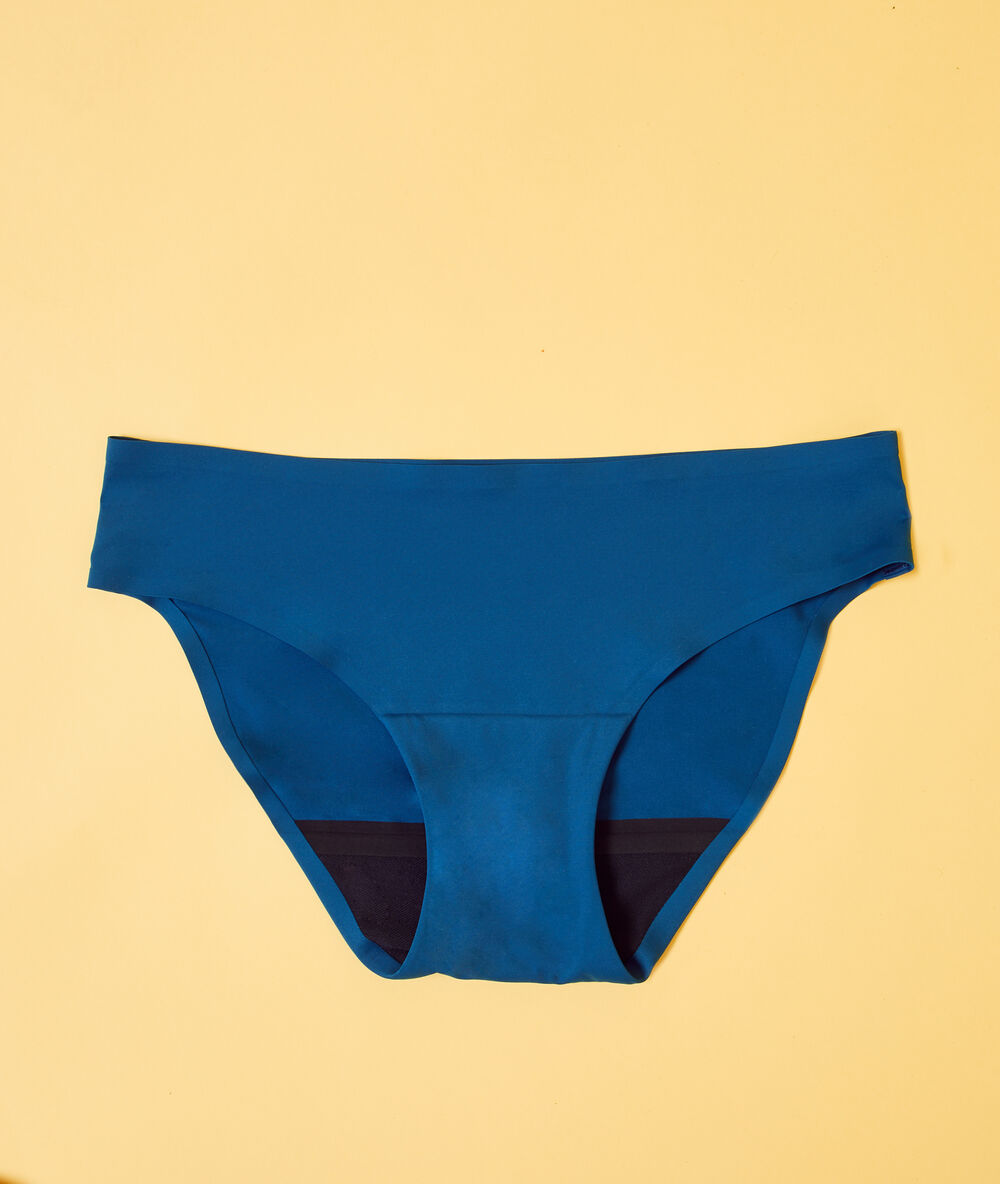 Braguita menstrual smoon azul.