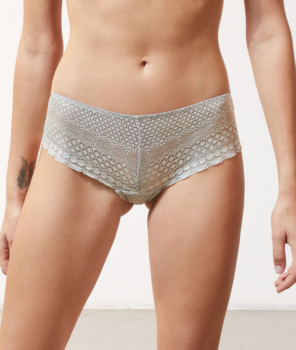 Culote de encaje gráfico Culote de encaje gráfico;${refinementColor}