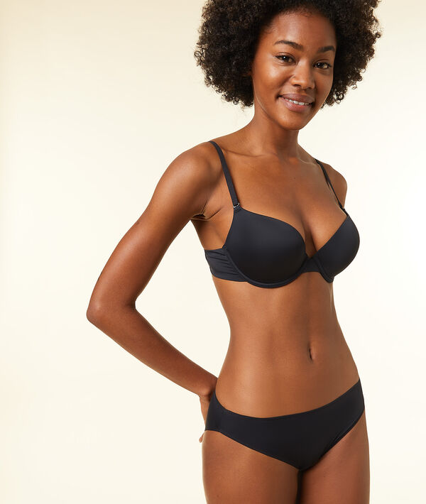 Sujetador magic up® de microfibra. copa a-c - PURE FIT® - 85A - Negro - Mujer - Etam