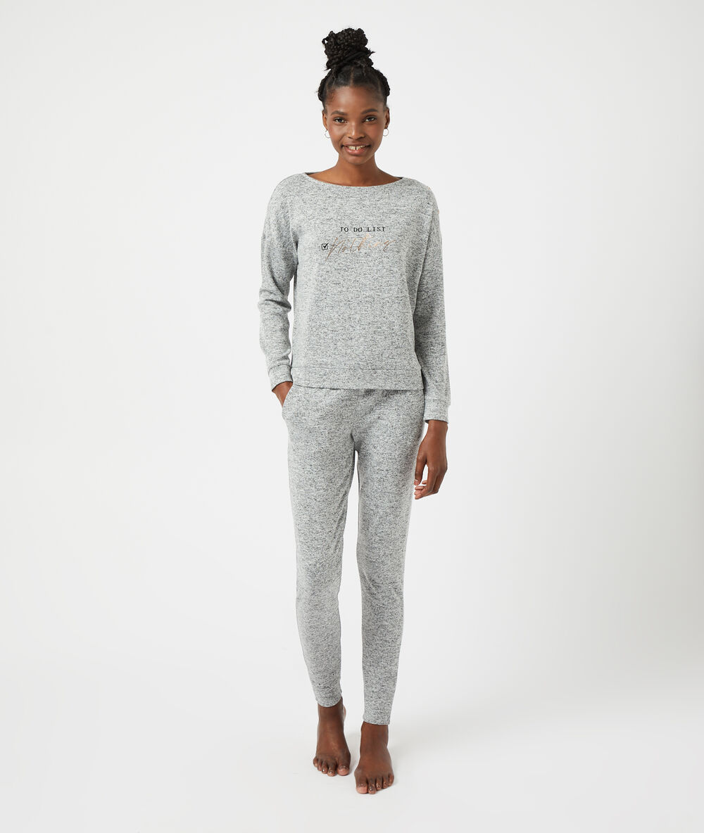 Pantalón liso c.gris.