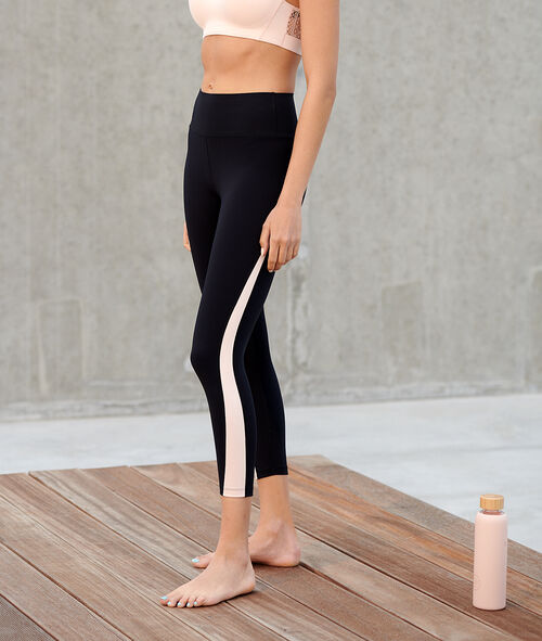 Leggings de yoga franjas laterales Leggings de yoga franjas laterales