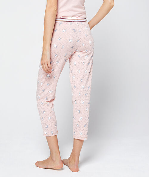 Pantalón capri estampado perros Pantalón capri estampado perros