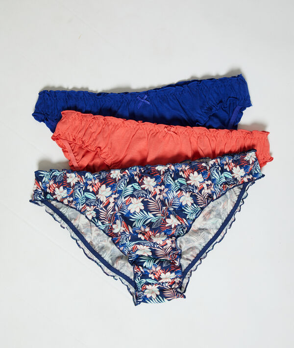Lote de 3 braguitas Lote de 3 braguitas;${refinementColor}