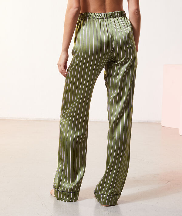 Pantalon de pyjama en soie Pantalon de pyjama en soie;${refinementColor}