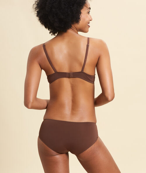 Culote de microfibra chocolate.