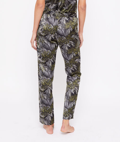 Pantalón estampado tropical Pantalón estampado tropical
