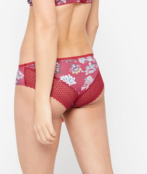 Culote microfibra estampado floral Culote microfibra estampado floral