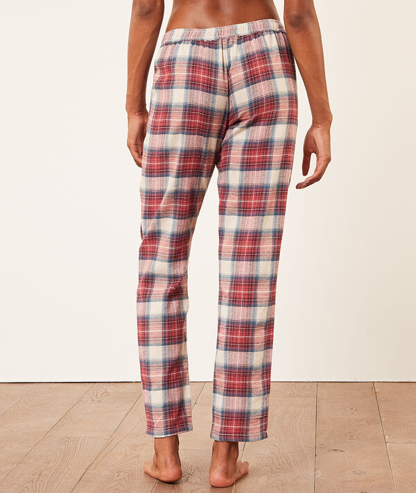 Pantalón estampado de cuadros Pantalón estampado de cuadros;${refinementColor}