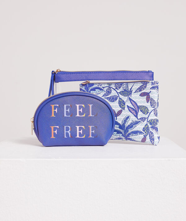 Neceser transparente 'feel free' Neceser transparente 'feel free';${refinementColor}