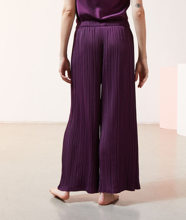 Pantalón ancho plisado Pantalón ancho plisado;${refinementColor}