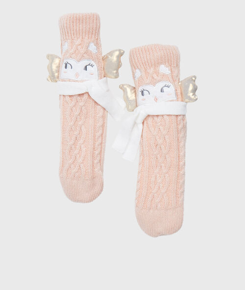 Calcetines tricotados con forro Calcetines tricotados con forro