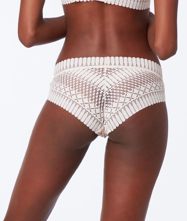 Culote de encaje gráfico Culote de encaje gráfico;${refinementColor}