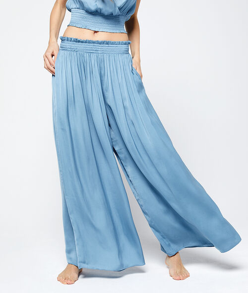 Pantalón de satén oversized Pantalón de satén oversized