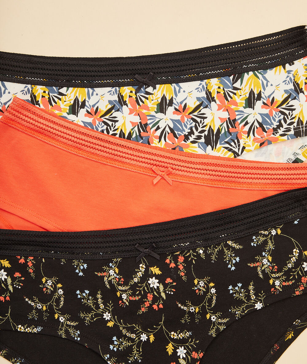 Lote de 3 culotes rojo.