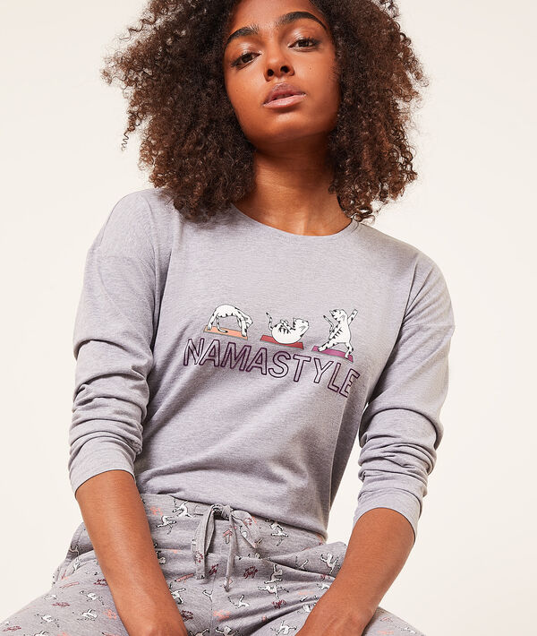 Camiseta manga larga 'namastyle' Camiseta manga larga 'namastyle';${refinementColor}