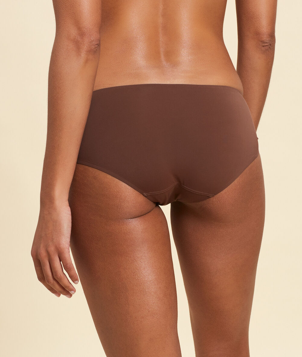 Culote de microfibra chocolate.