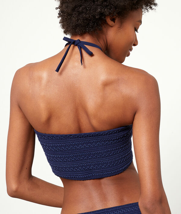 Sujetador bikini bandeau suave relieve Sujetador bikini bandeau suave relieve;${refinementColor}
