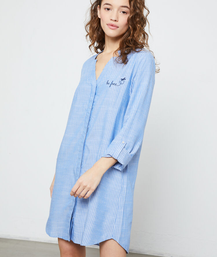 Camisón 'be free' azul.