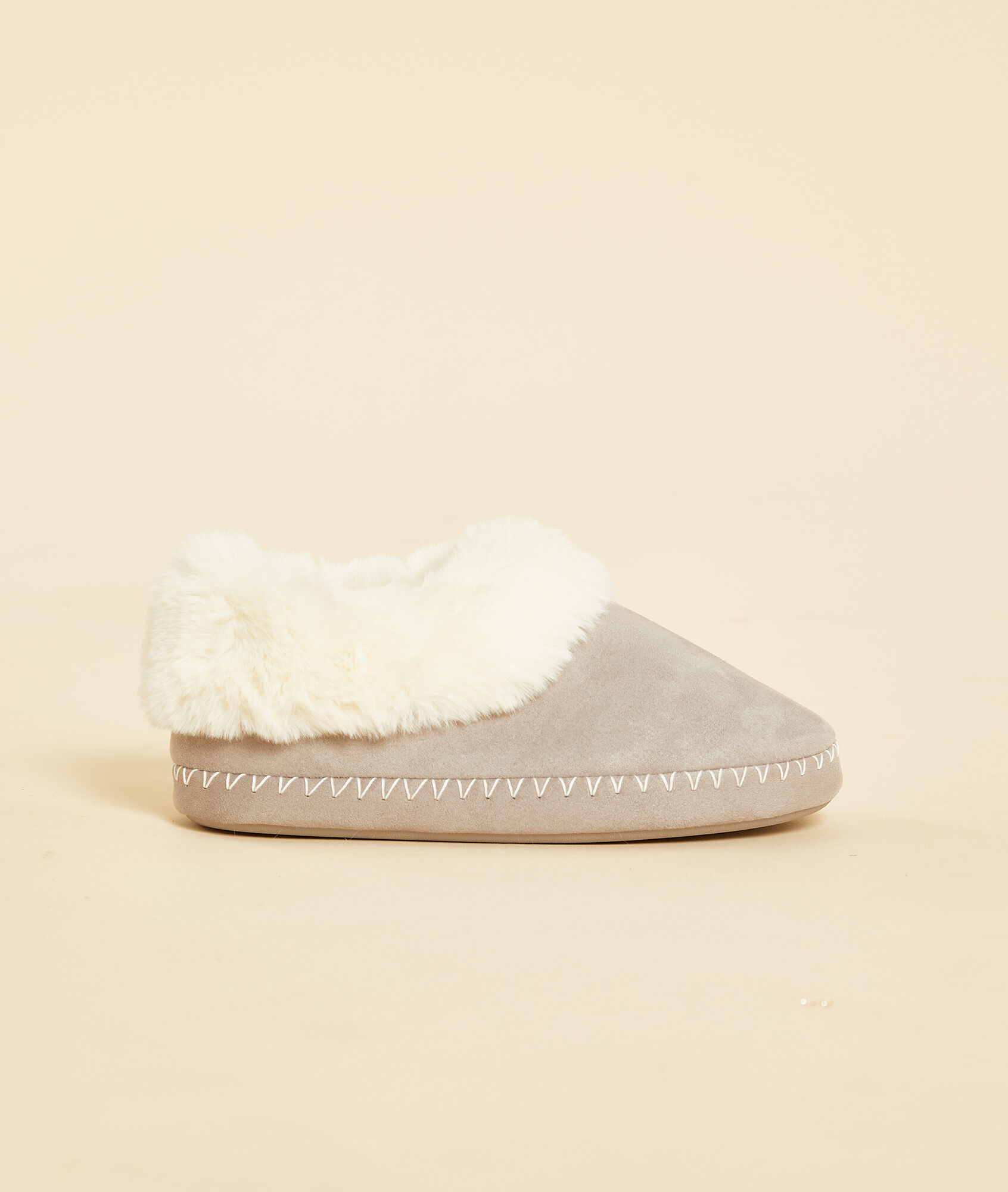 Zapatillas de casa Etam Mujer | Zapatillas Tipo Chancla Blanco — Check My  Haircuts