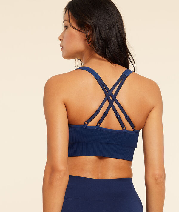 Top de yoga, sujeción media Top de yoga, sujeción media;${refinementColor}