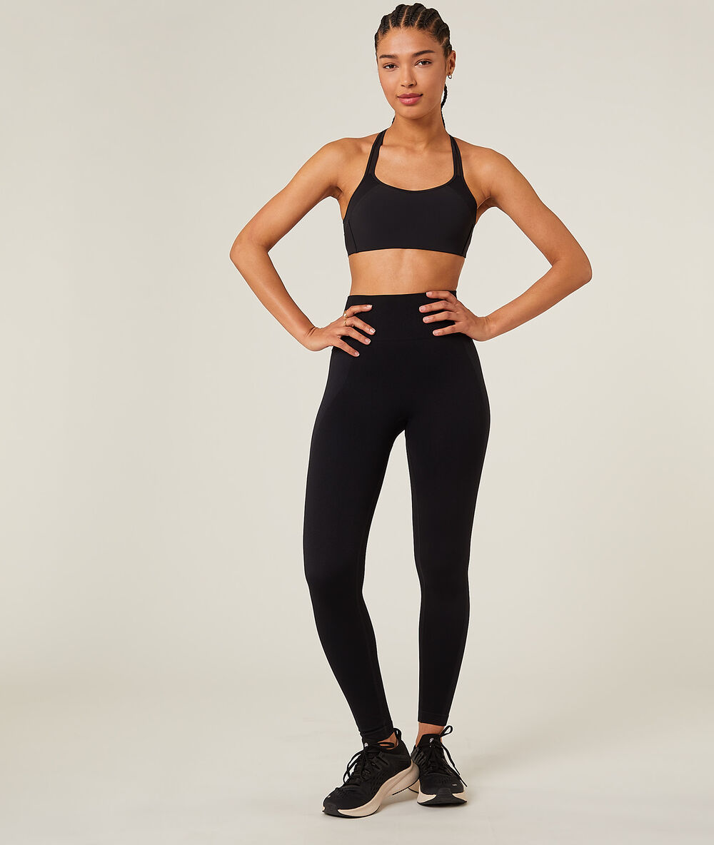 Leggings de yoga negro.