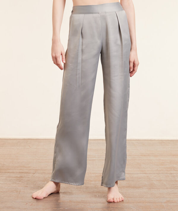 Pantalón pijama satén Pantalón pijama satén;${refinementColor}