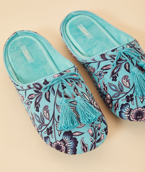 Zapatillas destalonadas estampadas Zapatillas destalonadas estampadas;${refinementColor}