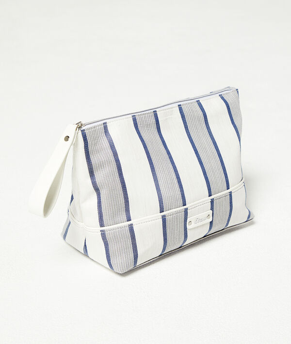Neceser estampado de rayas Neceser estampado de rayas;${refinementColor}
