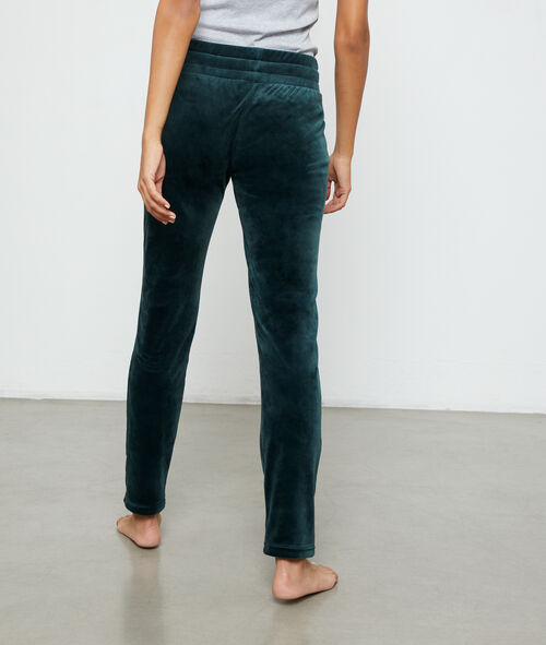 Pantalón homewear terciopelo Pantalón homewear terciopelo