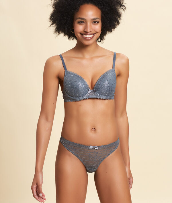 Sujetador push up de encaje. Copa A-C Sujetador push up de encaje. Copa A-C;${refinementColor}