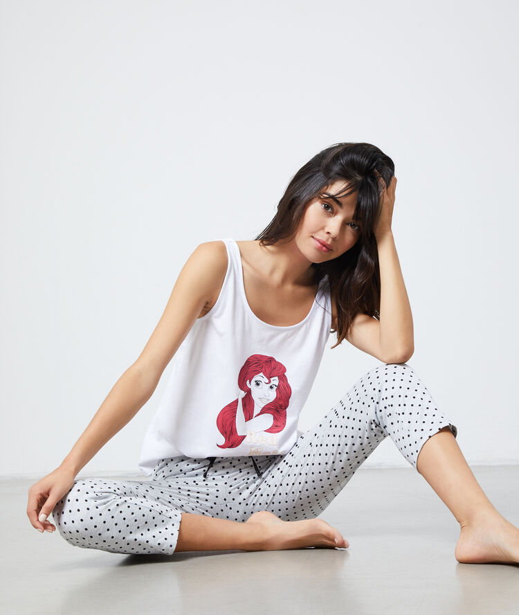 Camiseta princesa disney blanco.