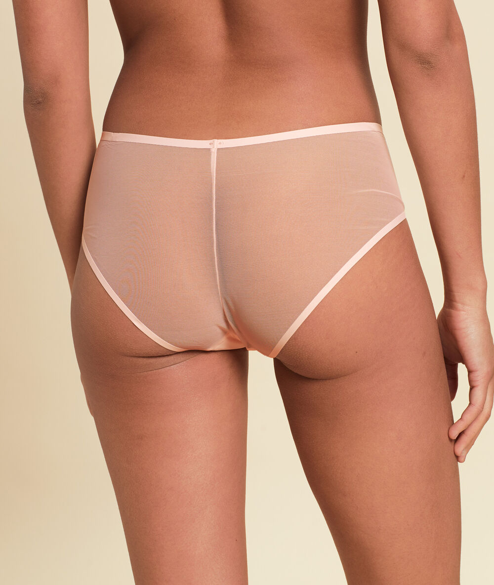 Culote de microfibra y tul maquillaje.