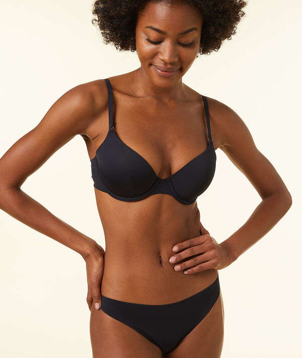 Sujetador con foam. copa a-c - PURE FIT® - 90A - Negro - Mujer - Etam