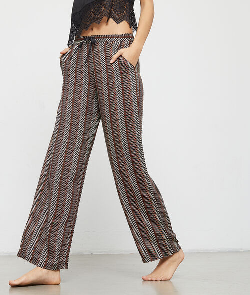 Pantalón holgado estampado Pantalón holgado estampado