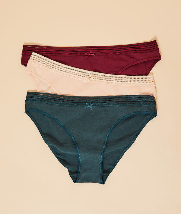 Lote de 3 braguitas Lote de 3 braguitas;${refinementColor}