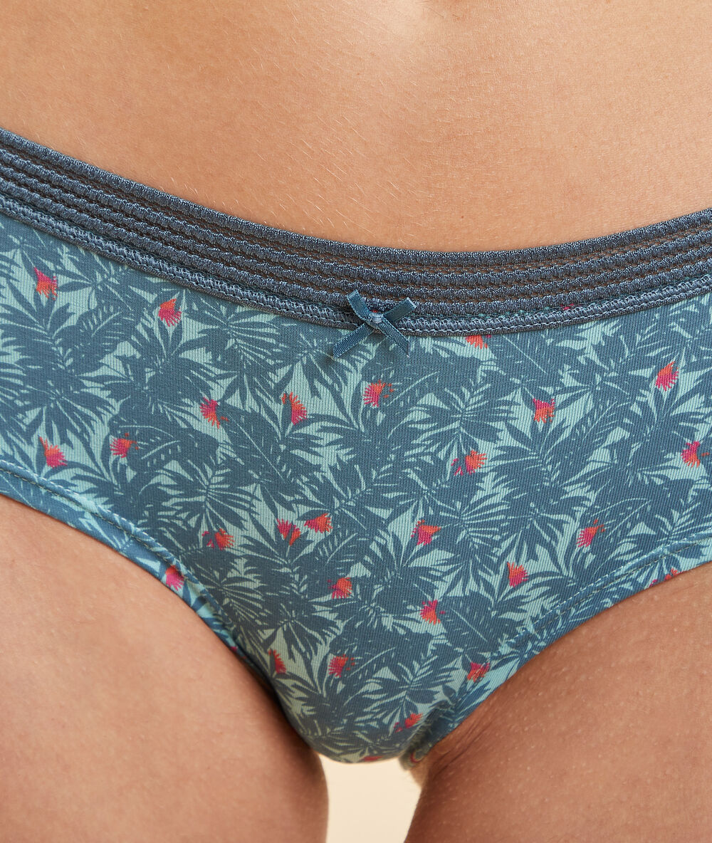 Lote de 3 culotes turquesa.