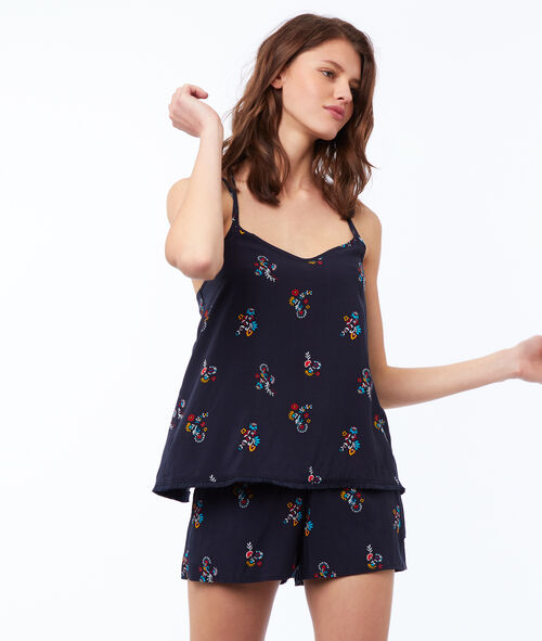 Top holgado estampado floral Top holgado estampado floral
