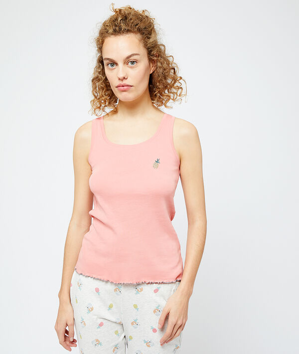 Top bordado piña Top bordado piña;${refinementColor}