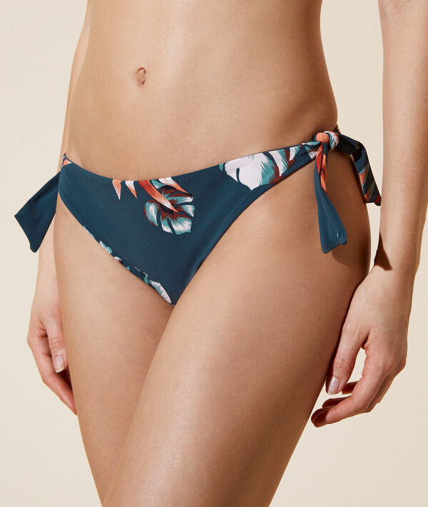 Braguita bikini brasileña estampado tropical Braguita bikini brasileña estampado tropical;${refinementColor}