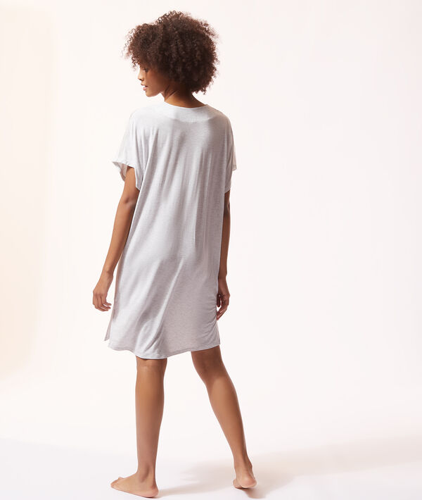 Camisón con motivos de encaje Camisón con motivos de encaje;${refinementColor}