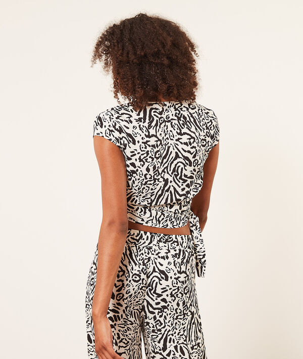 Top estampado leopardo Top estampado leopardo;${refinementColor}