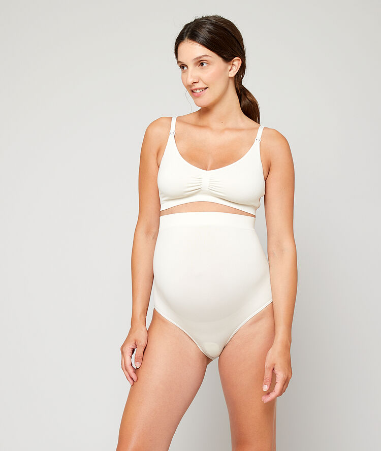 Braguita talle alto sin costuras c.beige.