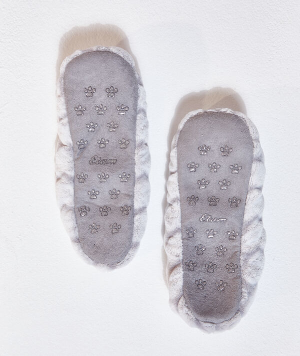 Zapatillas planas estampado de corazones Zapatillas planas estampado de corazones;${refinementColor}